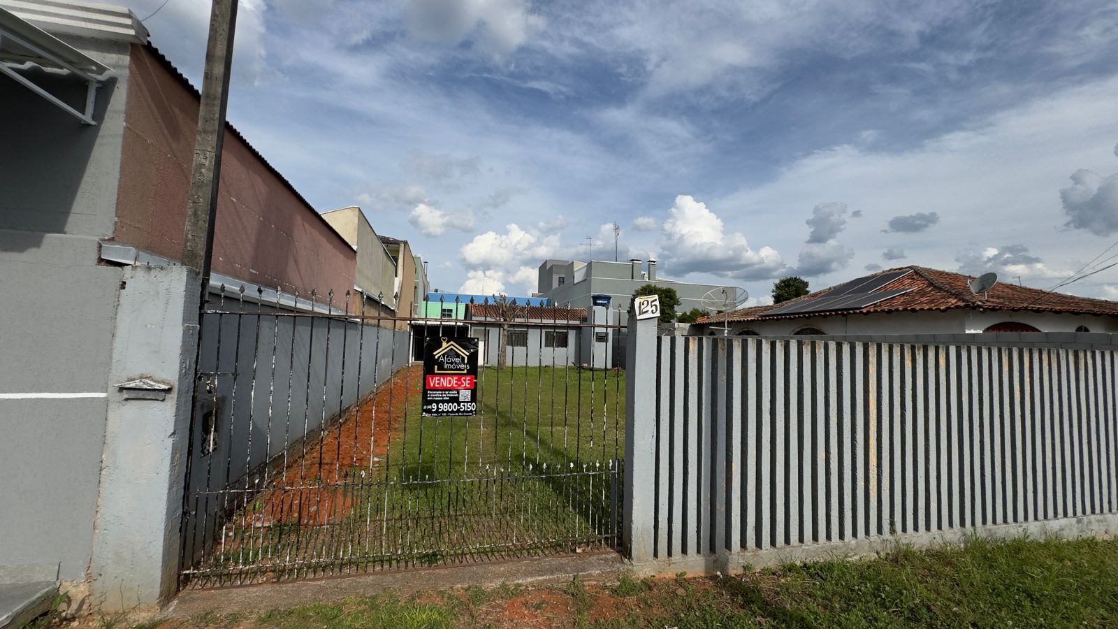 TERRENO - RUA ESPANHA - NA��ES - FAZENDA RIO GRANDE